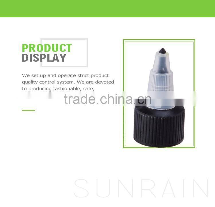 2016 wholesale high quanlity useful luxury plastic large plastic screw cap