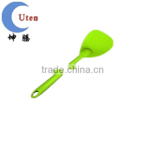 colorful baby silicone feeding spoon