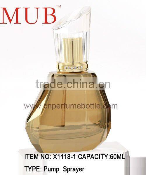 Glass Bottle Manufacturer , Square Perfume Bottle 50 ML