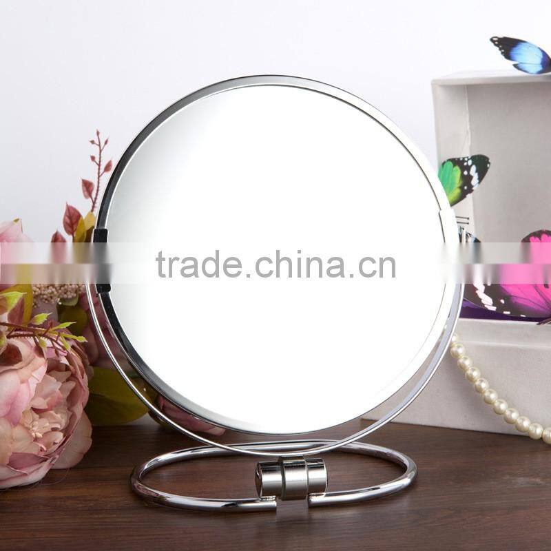 Electric magnifying cosmetic mirror/magnifying tabletop type makeup mirror
