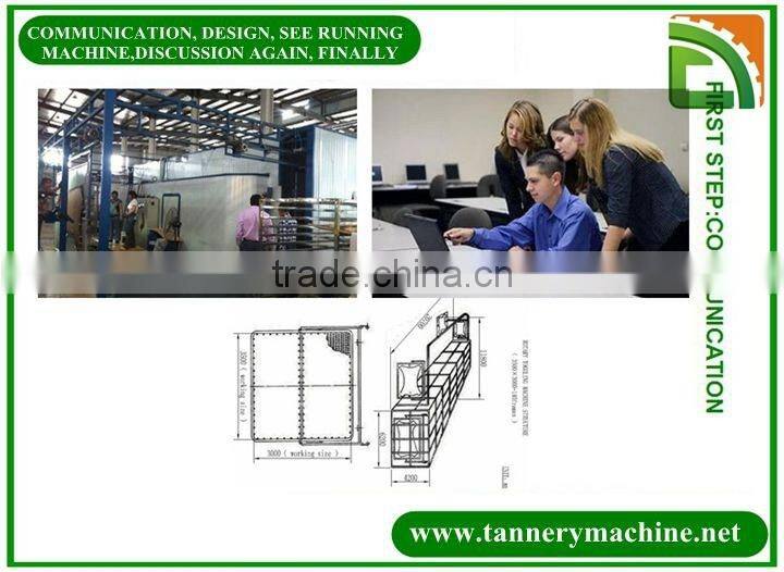 china tannery machine big size rotary automatic toggling machine