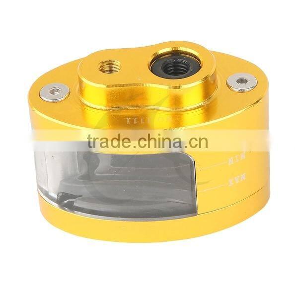 CNC GOLD Brake Master Cylinder Fluid Reservoir Tank For HONDA 1000RR KAWASAKI ZX6R ZX10R Yamaha YZF R1 R6 SUZUKI GSXR 600 1000