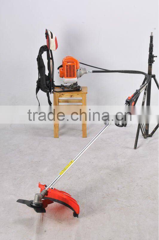 manual grass trimmer backpack brushcutters 43cc with oleo mac starter at CE Euro II standard