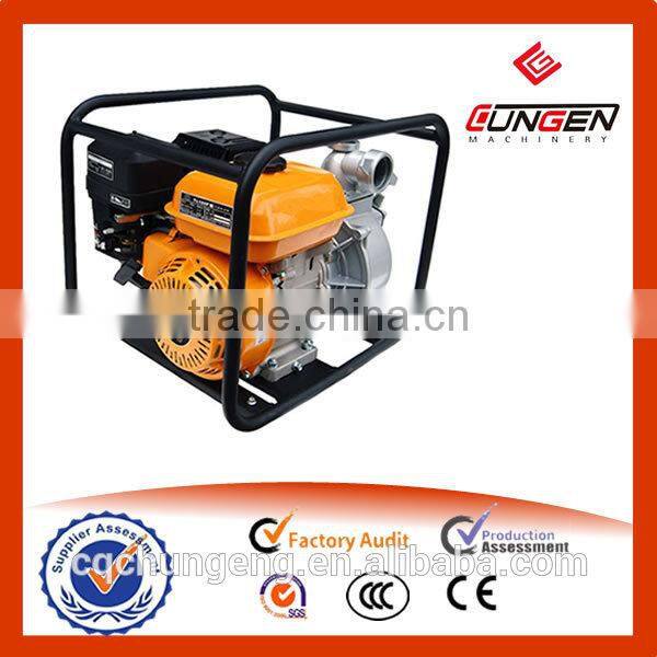 2 inch size water pump with 6.5hp gasoline engine