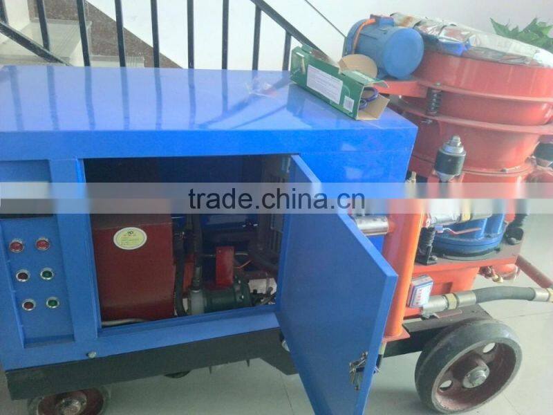 Concrete Spraying shotcrete machine For Retaining Walls HSP-5 & HSP 7 Wet Type Shotcrete Machine