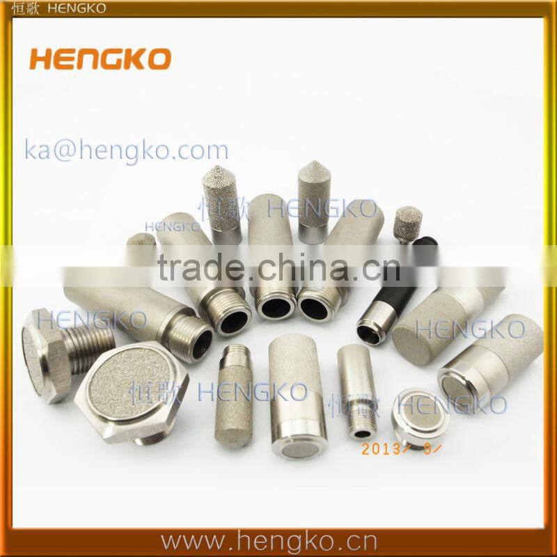 sintered porous stainless steel air filter housing