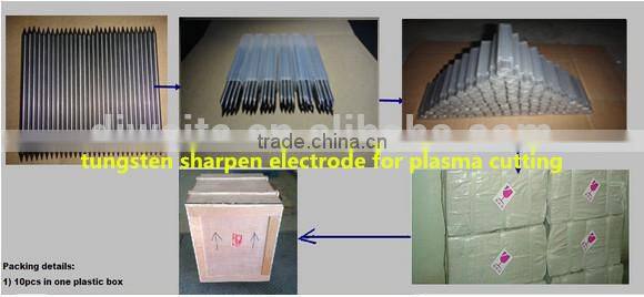 ISO 6848 pre-ground wolfram electrodes for shipyards welding