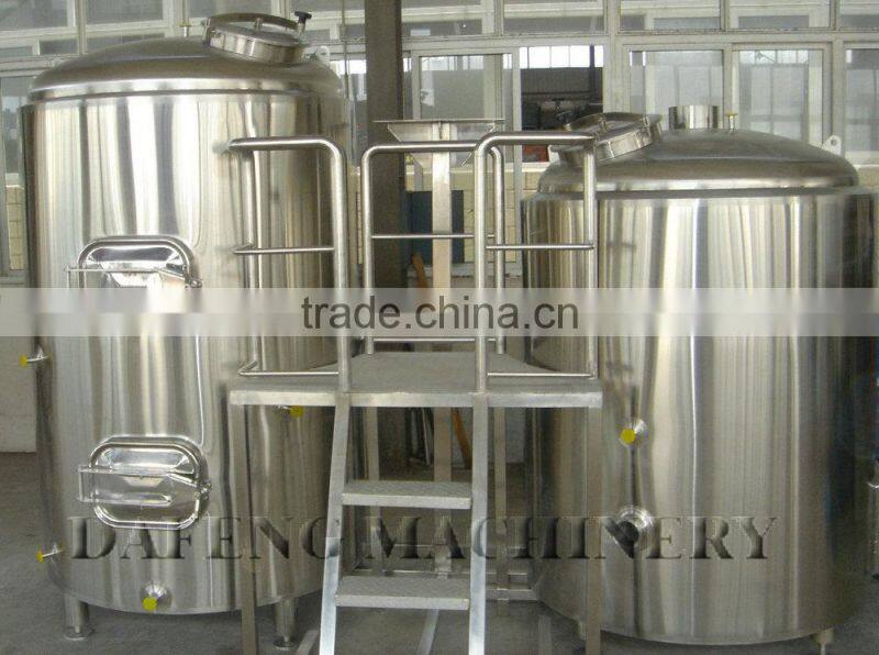 Stainless steel lauter tun