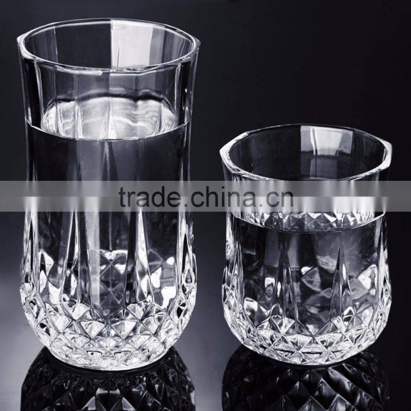 High Quality Diamond Glass Yujing Coffee Mug Blink Max Glass Cup