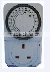 US EU UK AU NZ output daily 24hrs grounded mechanical auto timer swith for grow lighting control in hydroponics indoor gardening