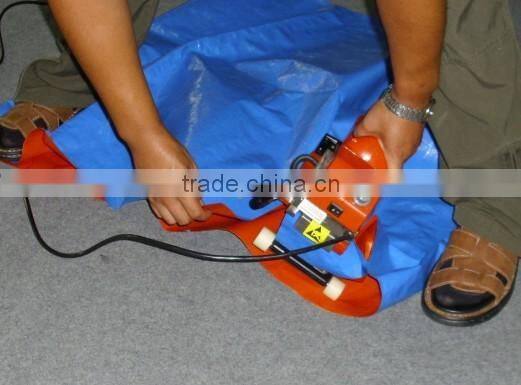 climbing geomembrane welding machine