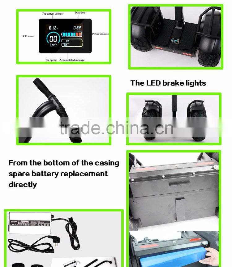 hoverboard with samsung battery bluetooth city&off road scooter (W5L-J004)