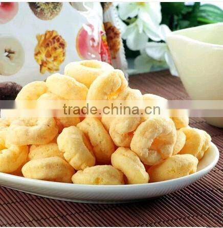 2015 Hot Sales New Stainless Steel Fully Automatic Fried Puffed Food Production Line