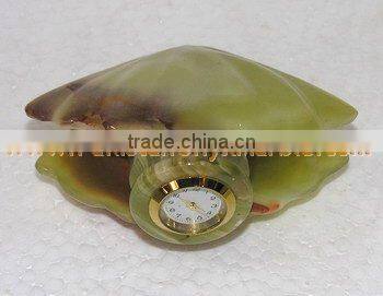 PAKISTAN SUPPLIER WHOLESALE New selling attractive style CLOCKS ONYX MARBLE HANDICRAFTS