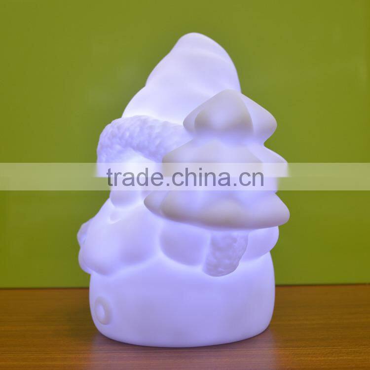 4.5 voltage led Christmas gift Santa night light for kids,children,baby