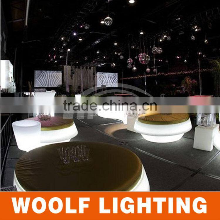 Indoor and Outdoor Fashionable Party Events Flashing Voluminous Brightsome LED Glowing Furniture