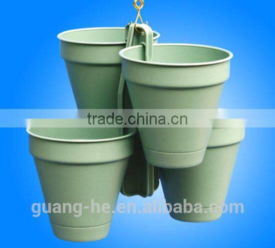 Biodegradable eco-friendly plastic flower pot