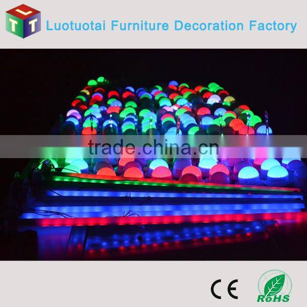 led bar counter /illumianated 16 color change remote control led bar counter