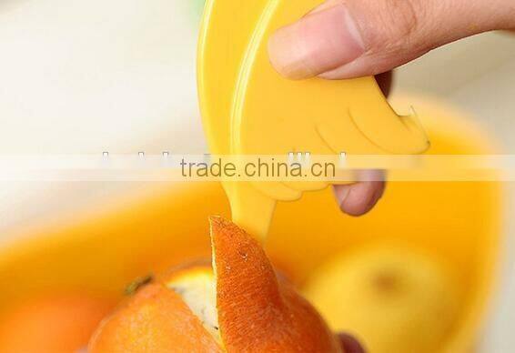 CY146 Orange Peelers Zesters Opener practical Lemon Fruit Slicer Bird Shape Fruit Stripper Opener
