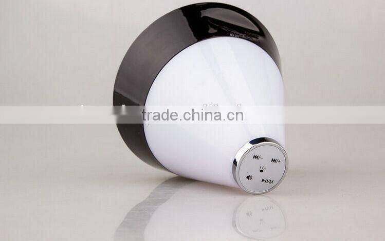 2015 LED Colorful LED Light Bluetooth Speaker 360 Degree Super Bass 3D Sound BT Speaker With FM Radio