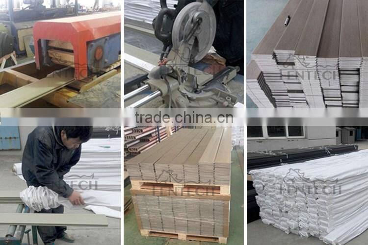 100% Vinyl Waterproof Pvc/Plastic Floor Decking