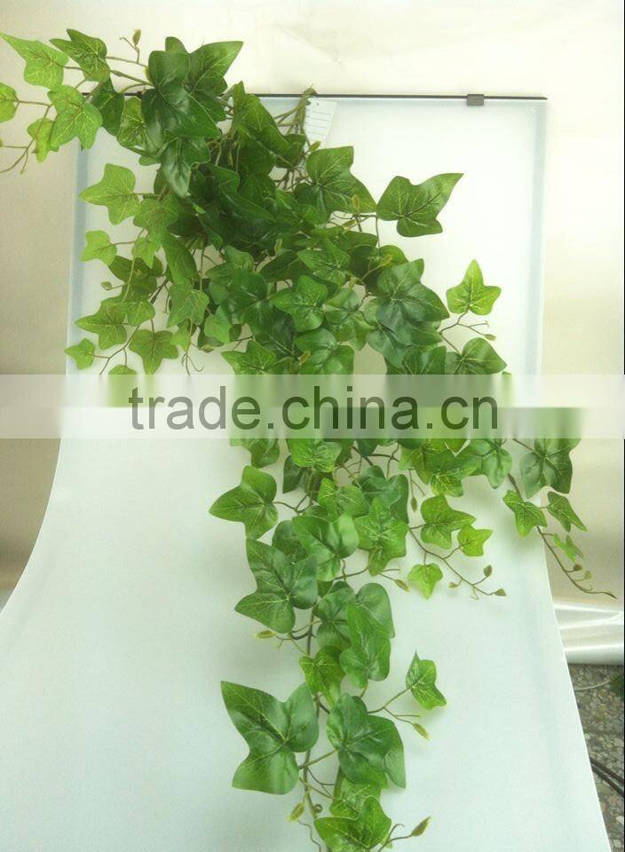 Home garden outdoor decoration 3.28ft (100cm) Long artificial christmas green 5 branches reindeer metal vine rattan Elt10 2301