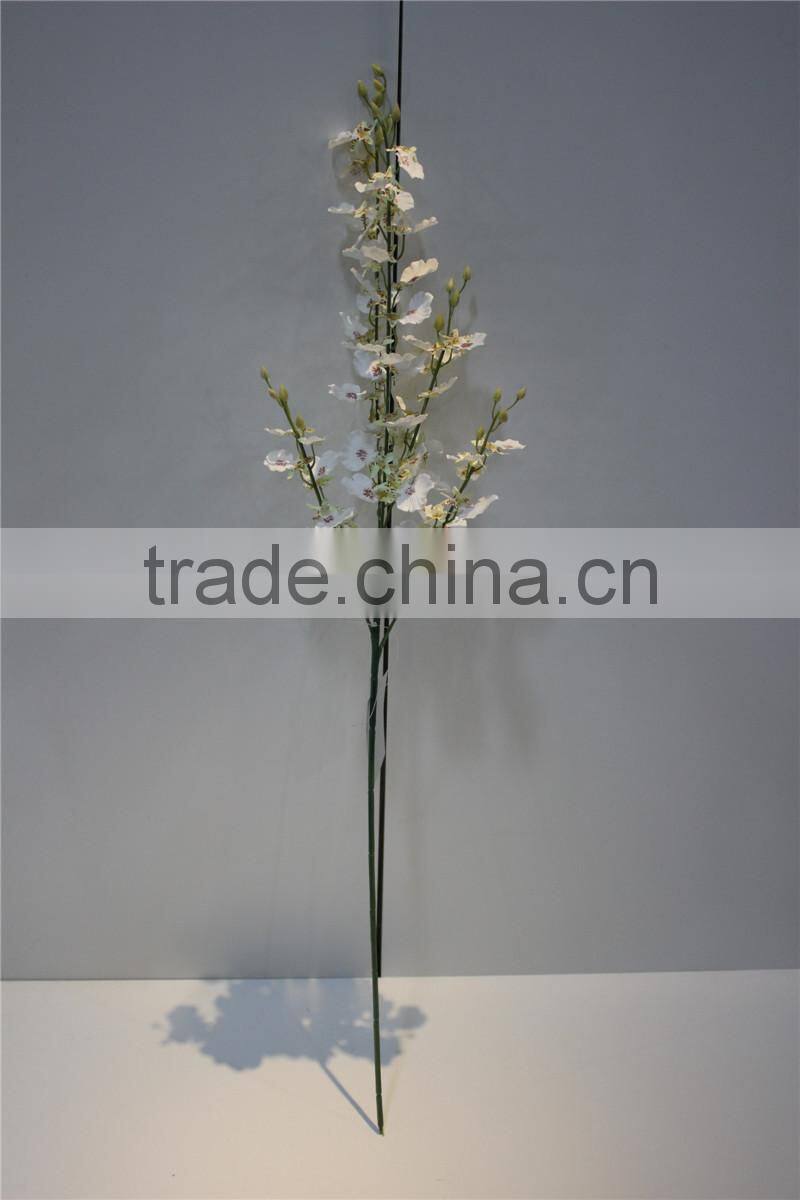 brand name decorative artificial flowers fabric butterfly orchid
