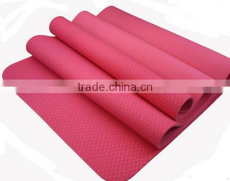 Manufacturer t line tpe yoga fashionable mat
