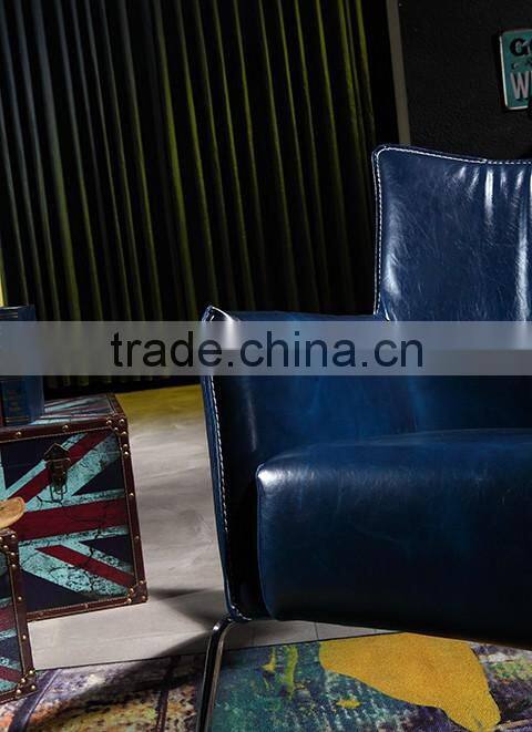 YY008 2016 Latest Modern single Chair Leisure Chair With Strong Aluminum Foot