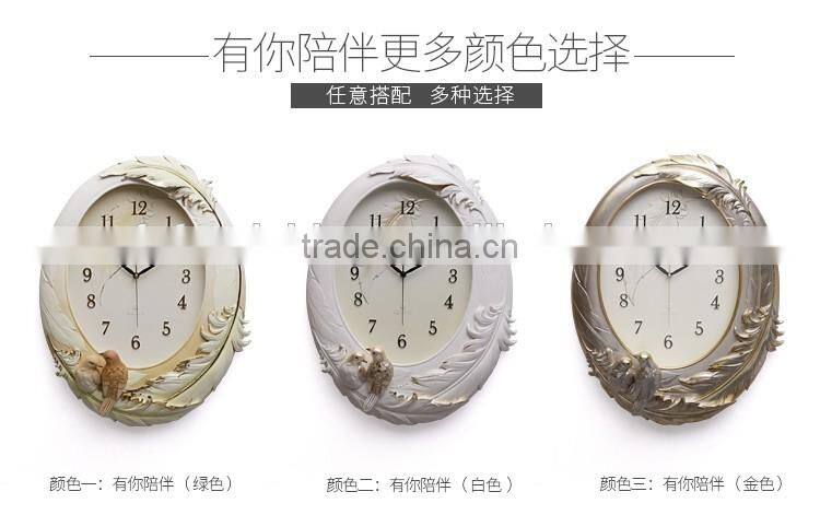 M18A Momoda Creative modern fancy elegant 3D flower wall clock quiet quartz home decoration large wall table clock set