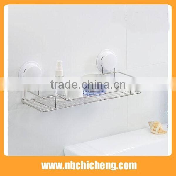 2016 bath toiletires holder wall suction high grade cosmetics shelf
