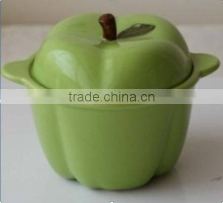 BT5 CERAMICS Pepper Shape Ceramic kitchen Canister