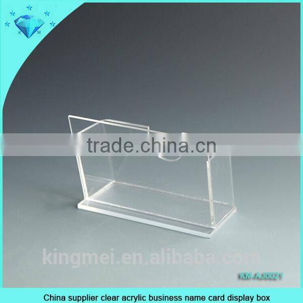 transparency plexiglass card display holder