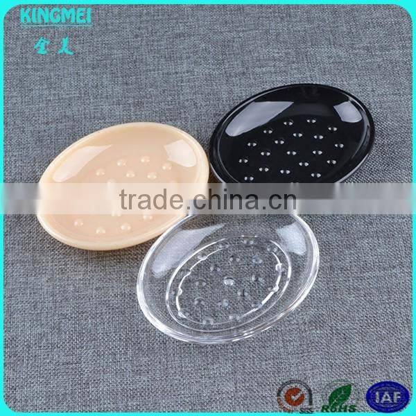 Round shaped acrylic soap tray,acrylic bathroom set,acrylic soap dish