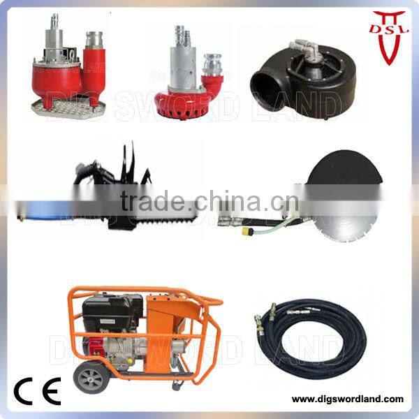 hydraulic hand hold DS12 marble chain saw