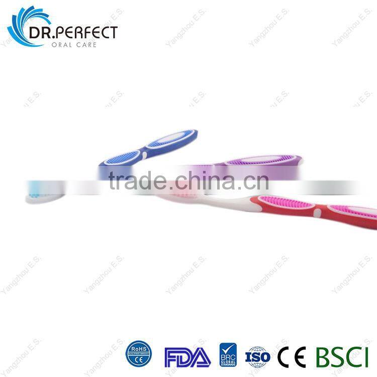 FDA Toothbrush For Adult Cleaning Teeth Nylon 610 Bristle