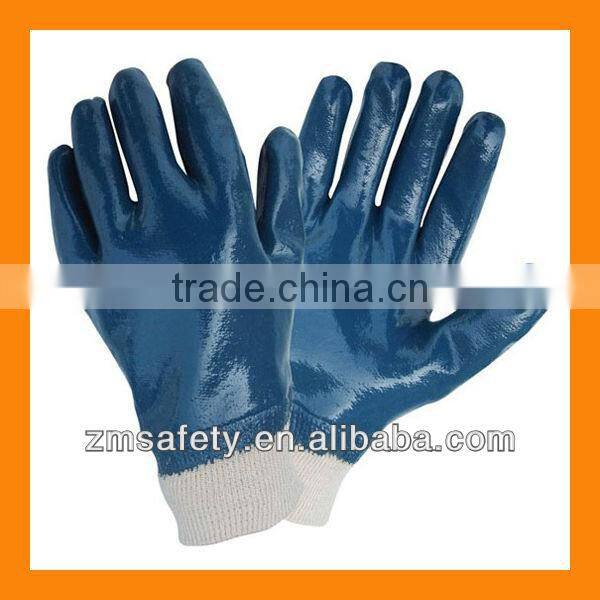 Nitrile Coated Working Gloves/Interlock Nitrile Dipped Gloves
