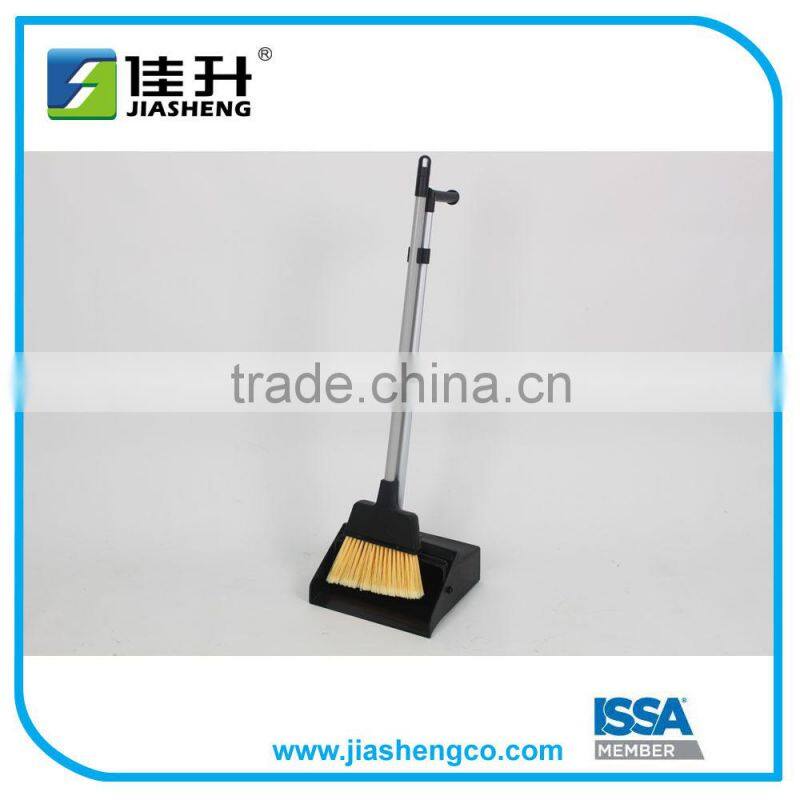Commerical Plastic Lobby Dustpan with Long L Shape handle 56202*02