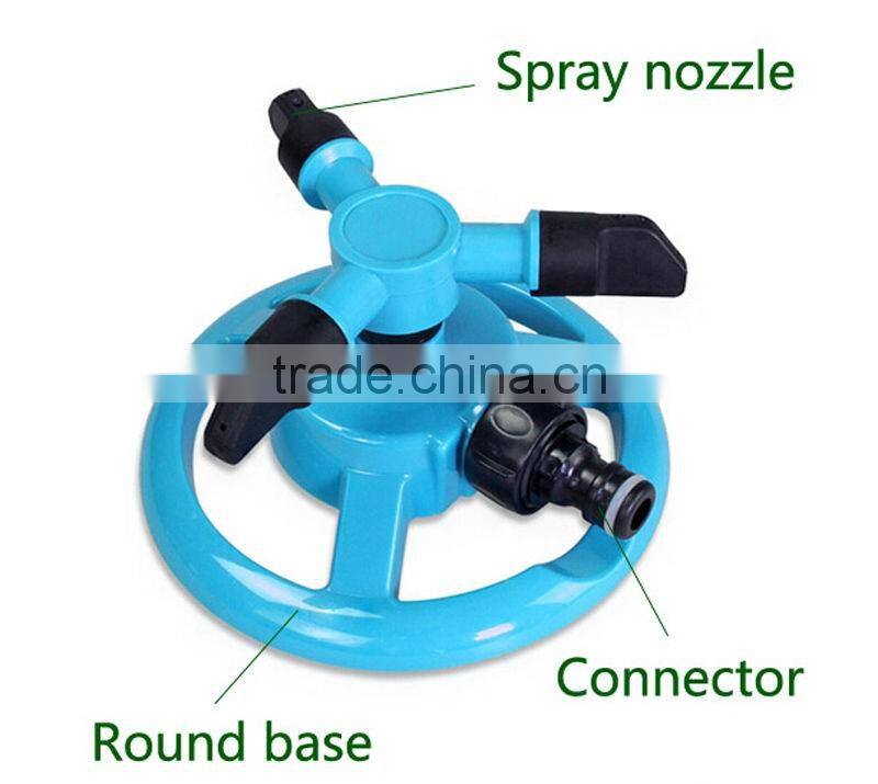 Automatic 360 Degree Garden Lawn Sprinkler Gardening Watering Lawn New Supplies