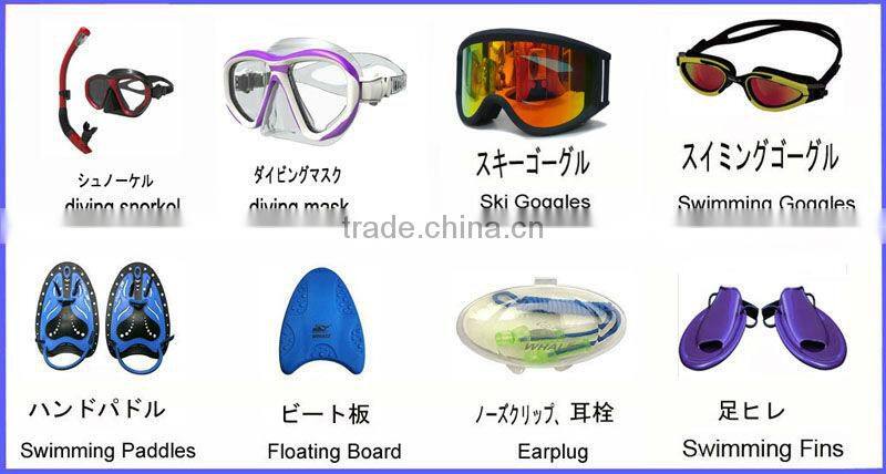Silicone Mirrored Diving Mask with PC&Painting, Diving Equipment,Diving scuba(MM-2600)