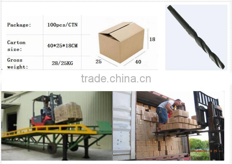 16.5mm Morse taper shank Hss Twist Drill Bits Cobalt Fully Ground Bright Finish drilling Metal Forged Alloy