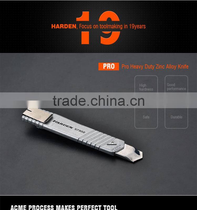 Professional Metal Zinc Alloy Knife Heavy Duty Knife