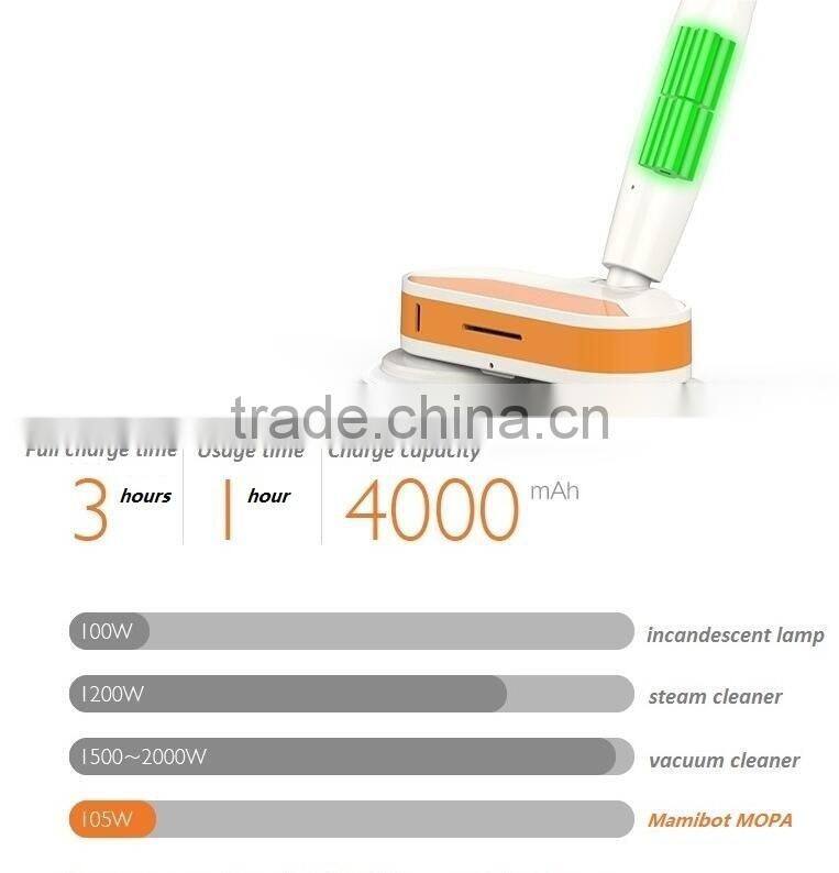 2016 MOPA new innovative multifunction pin electric mop waxer scrubber polisher auto-cleaning microfiber cleaner