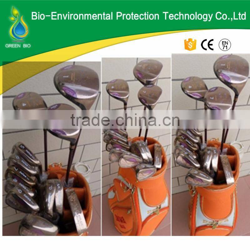 most popular ,full golf club set, titanium , steel material with PU golf bag