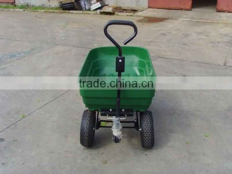 TC2135 Four Wheel Poly Garden Dump Cart
