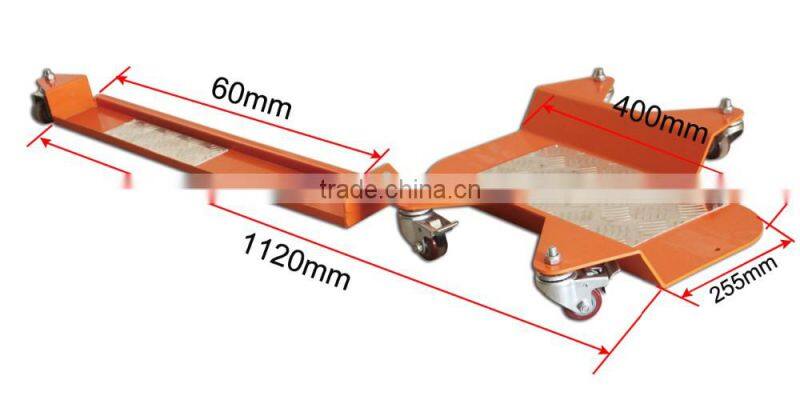 Harley Motorcycle Dolly, Heavy duty 1100lb capacity with swivel casters