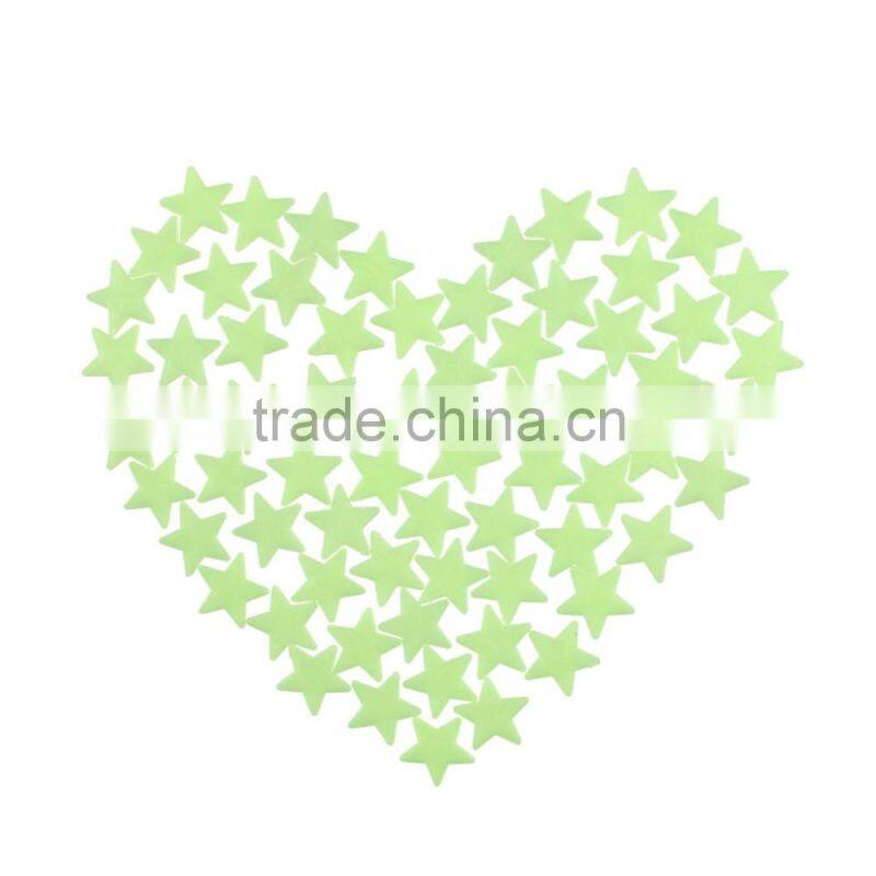 100PCS Home Glow In The Dark Stars Wall Stickers Decal for Kids Baby Rooms Sticker