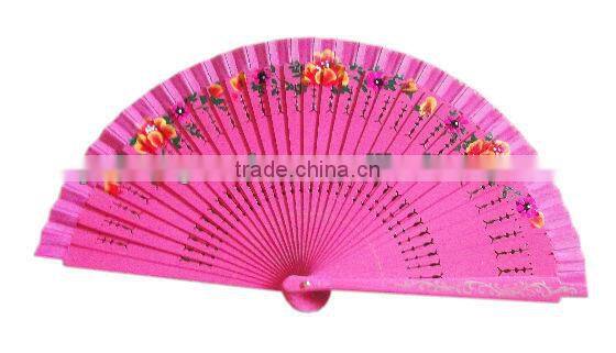 Wedding hand-painted folding fan