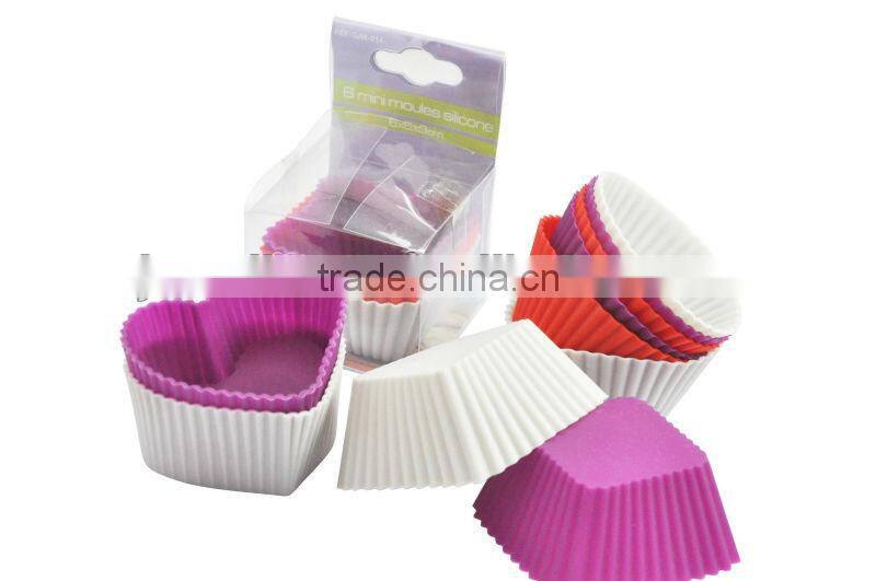 Custom flower shape silicone cake mould