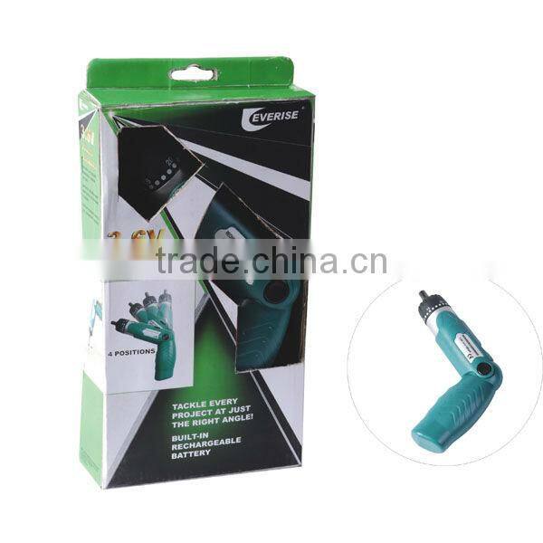 3.6v cordless li-ion screwdriver set